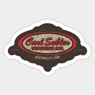 Carl Subler Trucking, Inc. 1954 Sticker